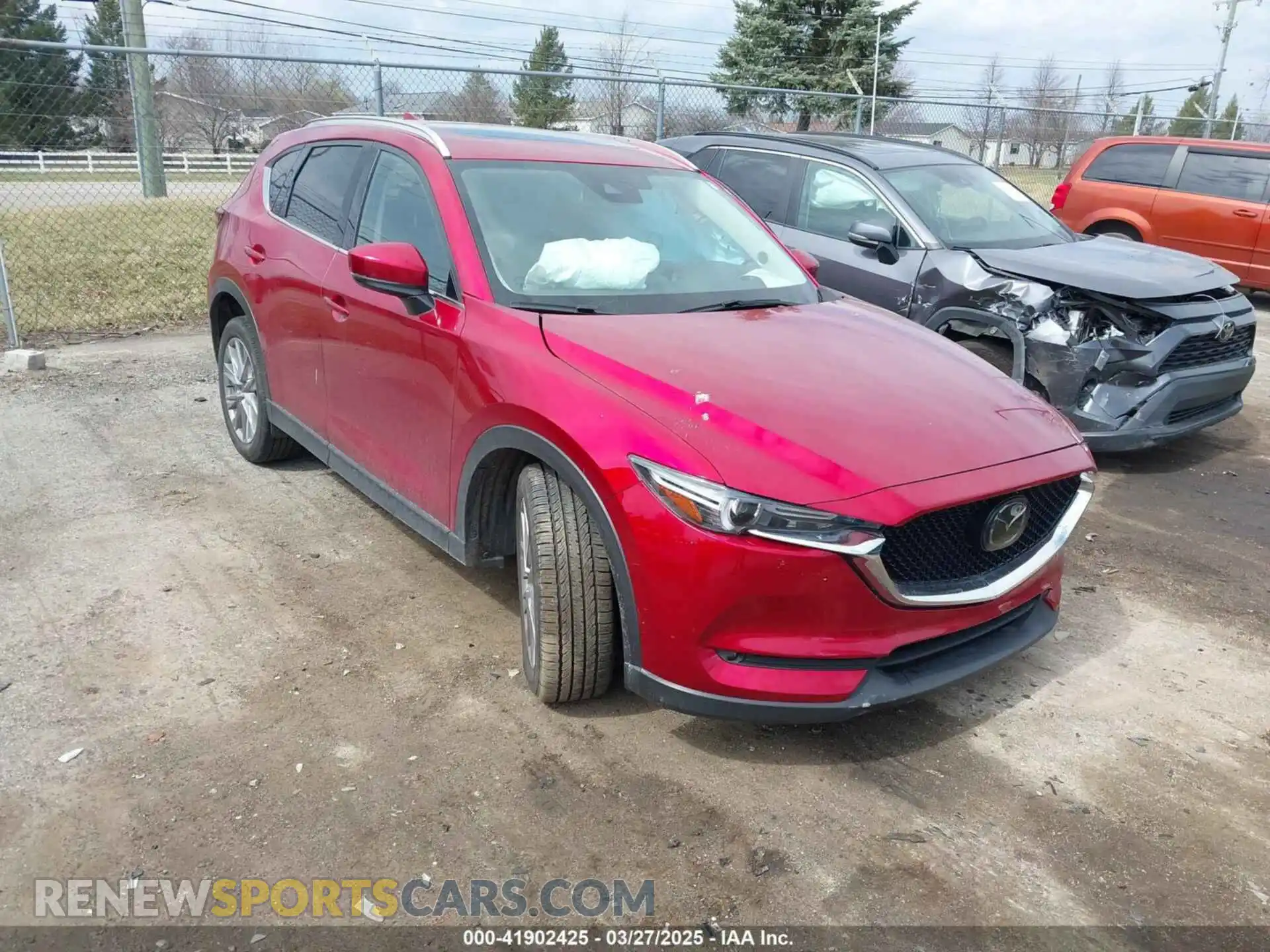 1 Photograph of a damaged car JM3KFBDM4M0371739 MAZDA CX-5 2021