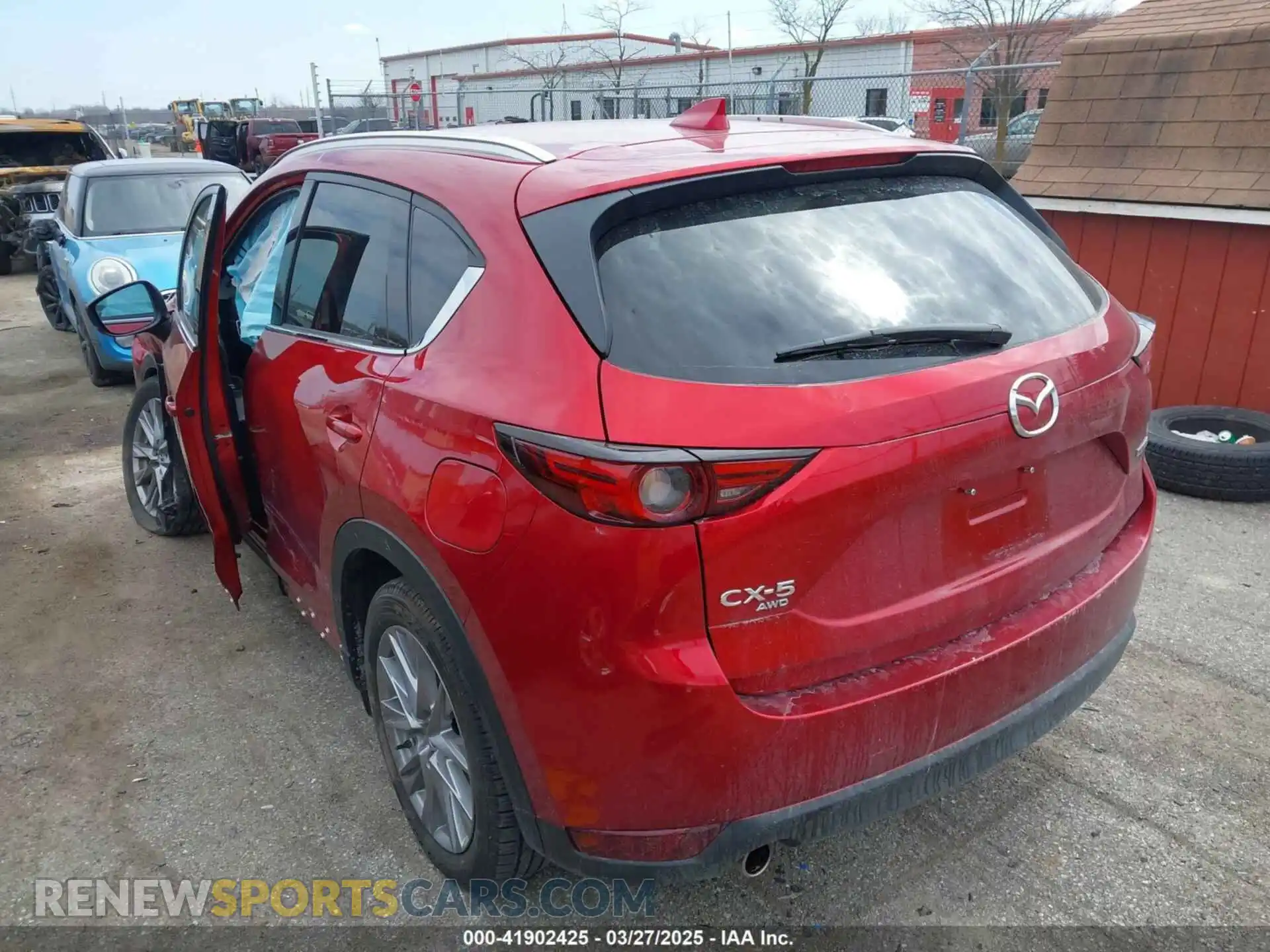 3 Photograph of a damaged car JM3KFBDM4M0371739 MAZDA CX-5 2021