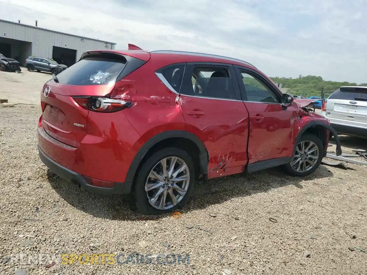 3 Фотография поврежденного автомобиля JM3KFBDM4M0434760 MAZDA CX-5 2021