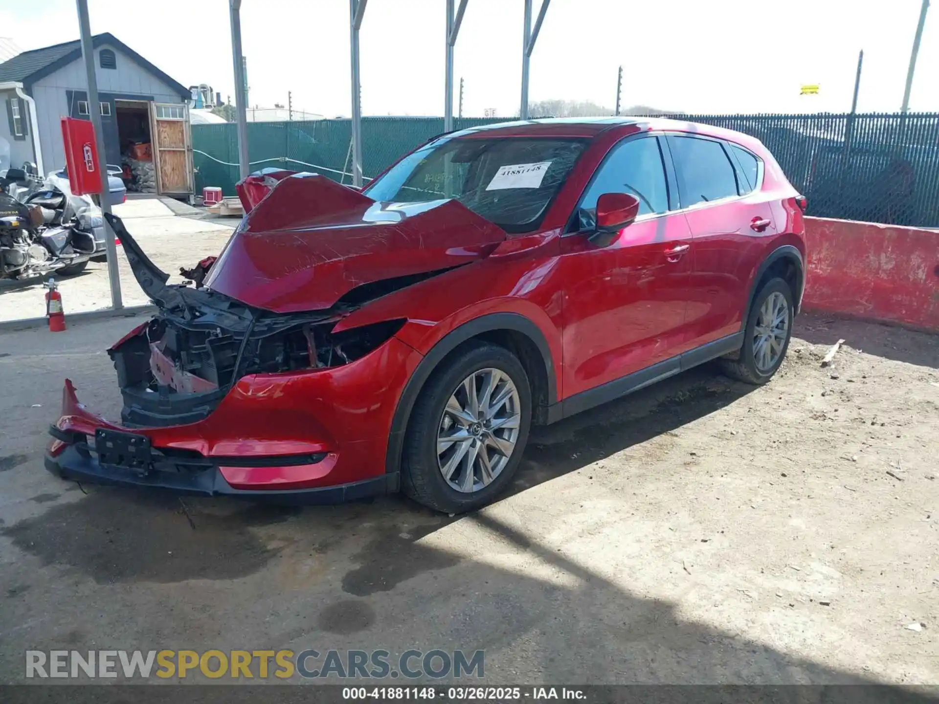 2 Photograph of a damaged car JM3KFBDM4M1335060 MAZDA CX-5 2021