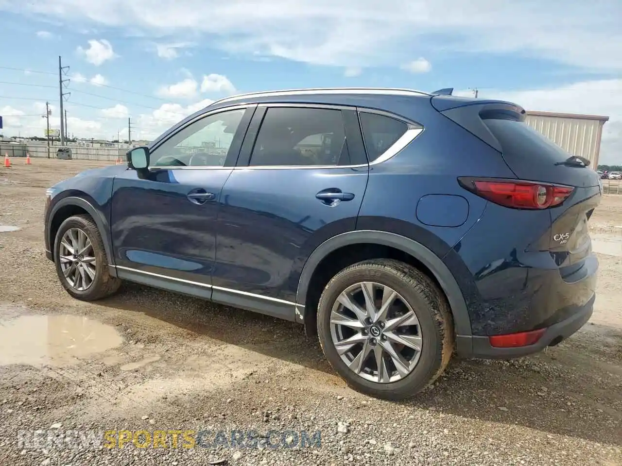 2 fotografías del automóvil dañado JM3KFBDM4M1340145 MAZDA CX-5 2021