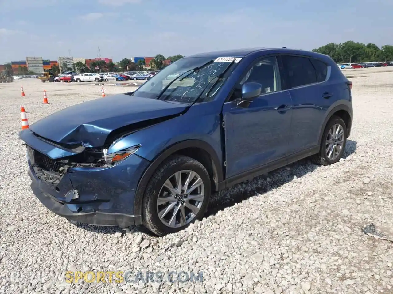 1 Photograph of a damaged car JM3KFBDM4M1392620 MAZDA CX-5 2021