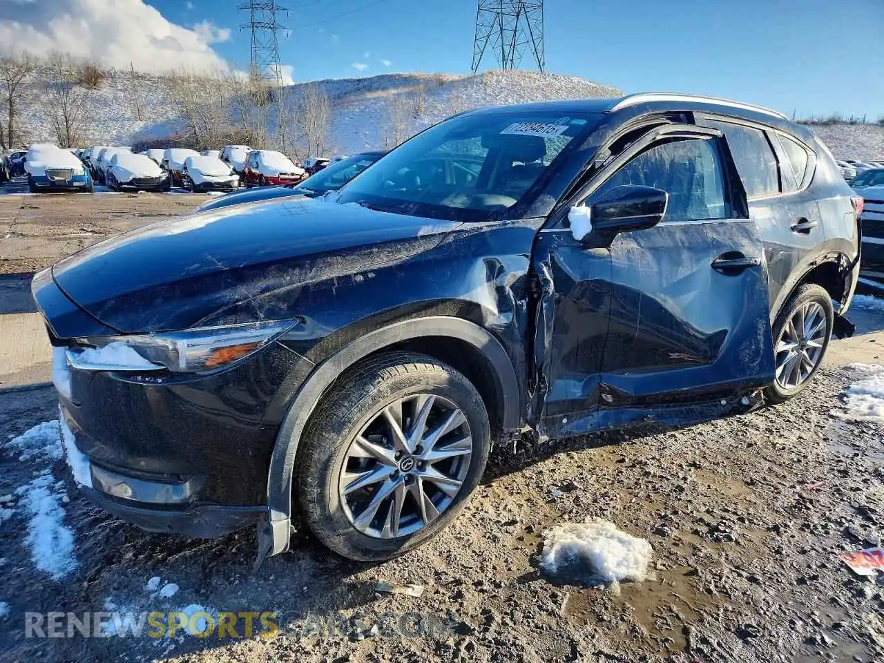 1 Photograph of a damaged car JM3KFBDM4M1438463 MAZDA CX-5 2021