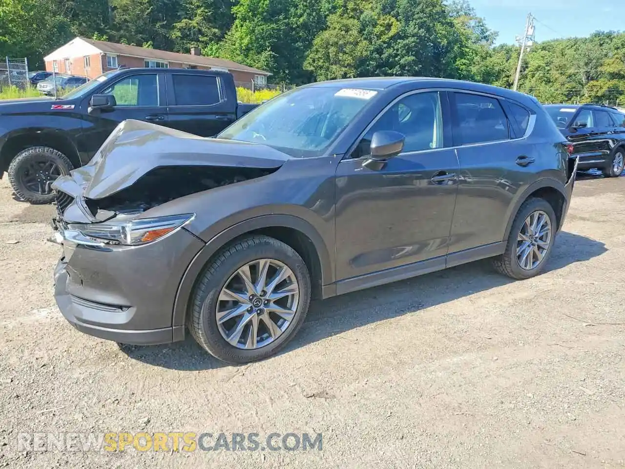 1 Фотография поврежденного автомобиля JM3KFBDM5M0373208 MAZDA CX-5 2021