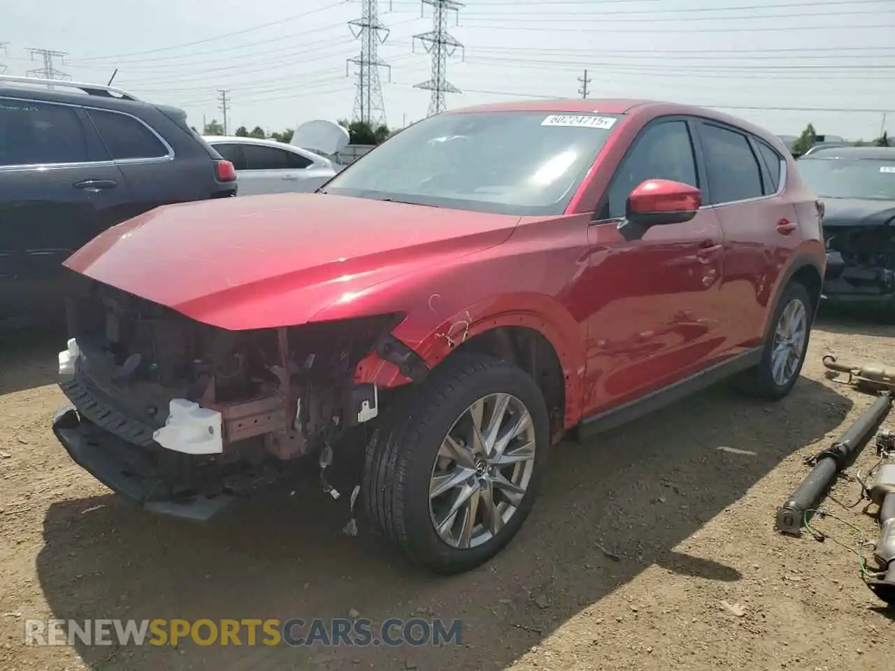 1 Photograph of a damaged car JM3KFBDM5M0420043 MAZDA CX-5 2021