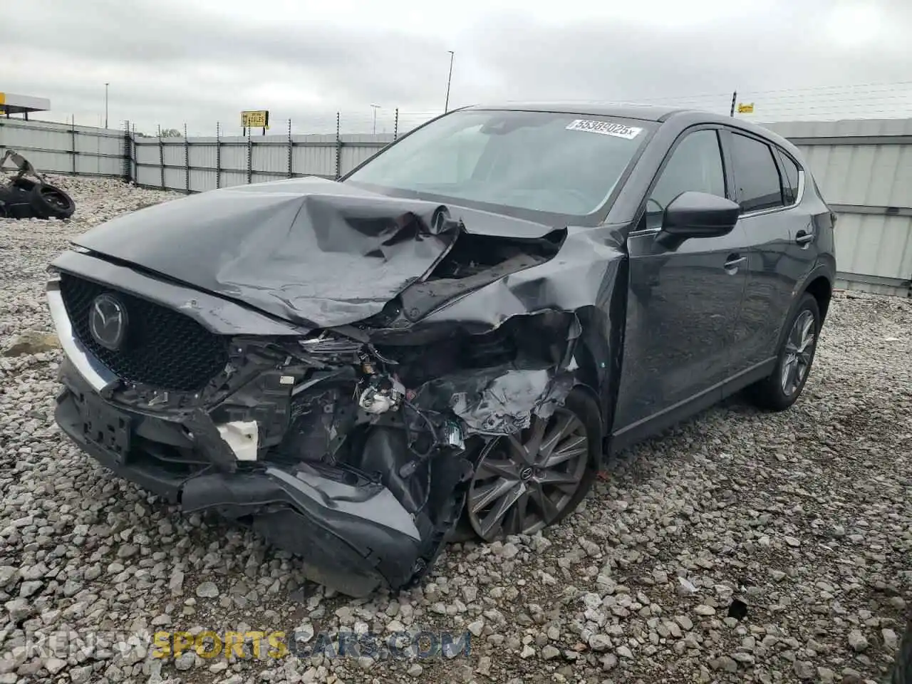 1 Photograph of a damaged car JM3KFBDM5M0492277 MAZDA CX-5 2021
