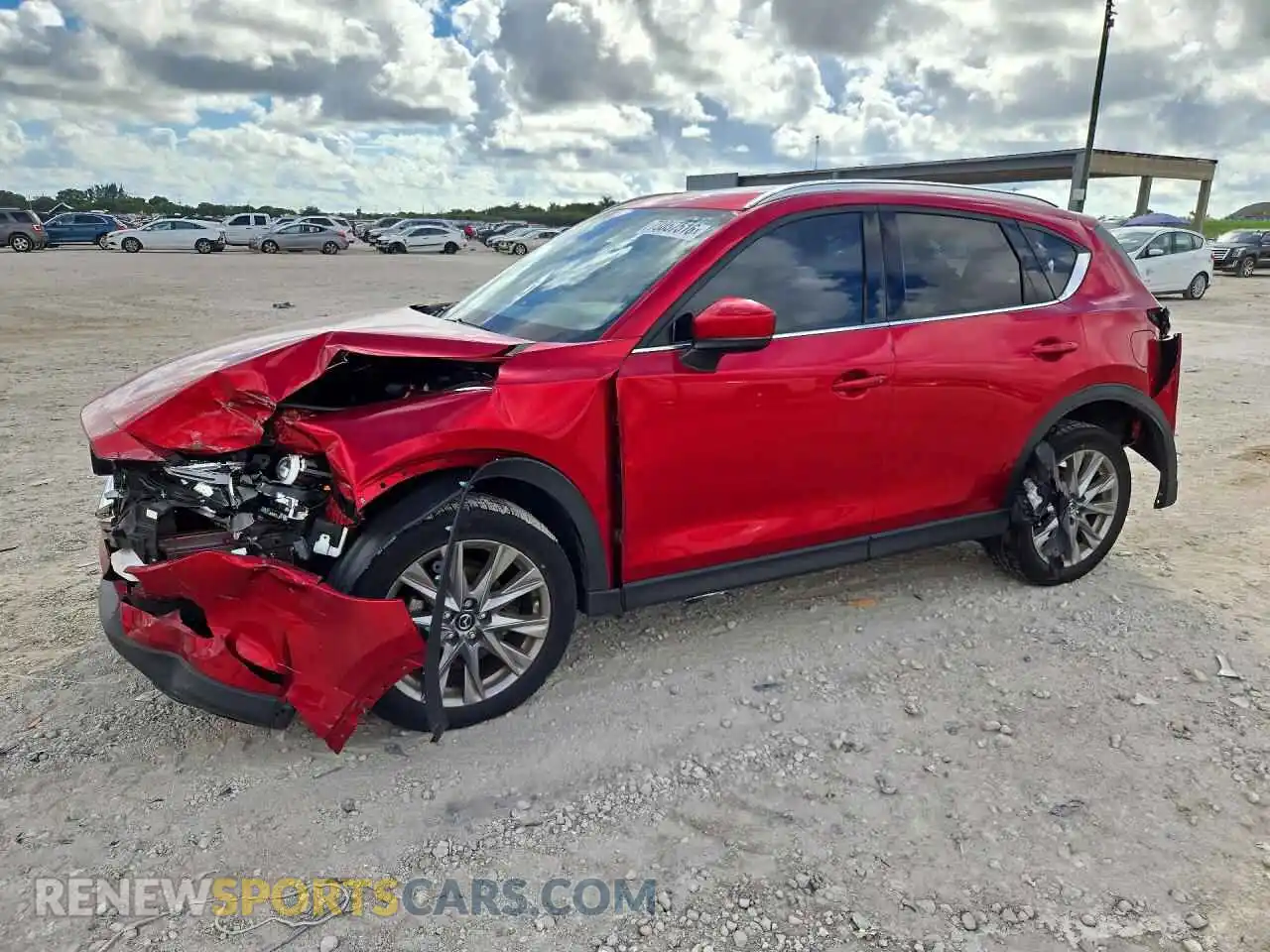 1 Фотография поврежденного автомобиля JM3KFBDM5M1441419 MAZDA CX-5 2021