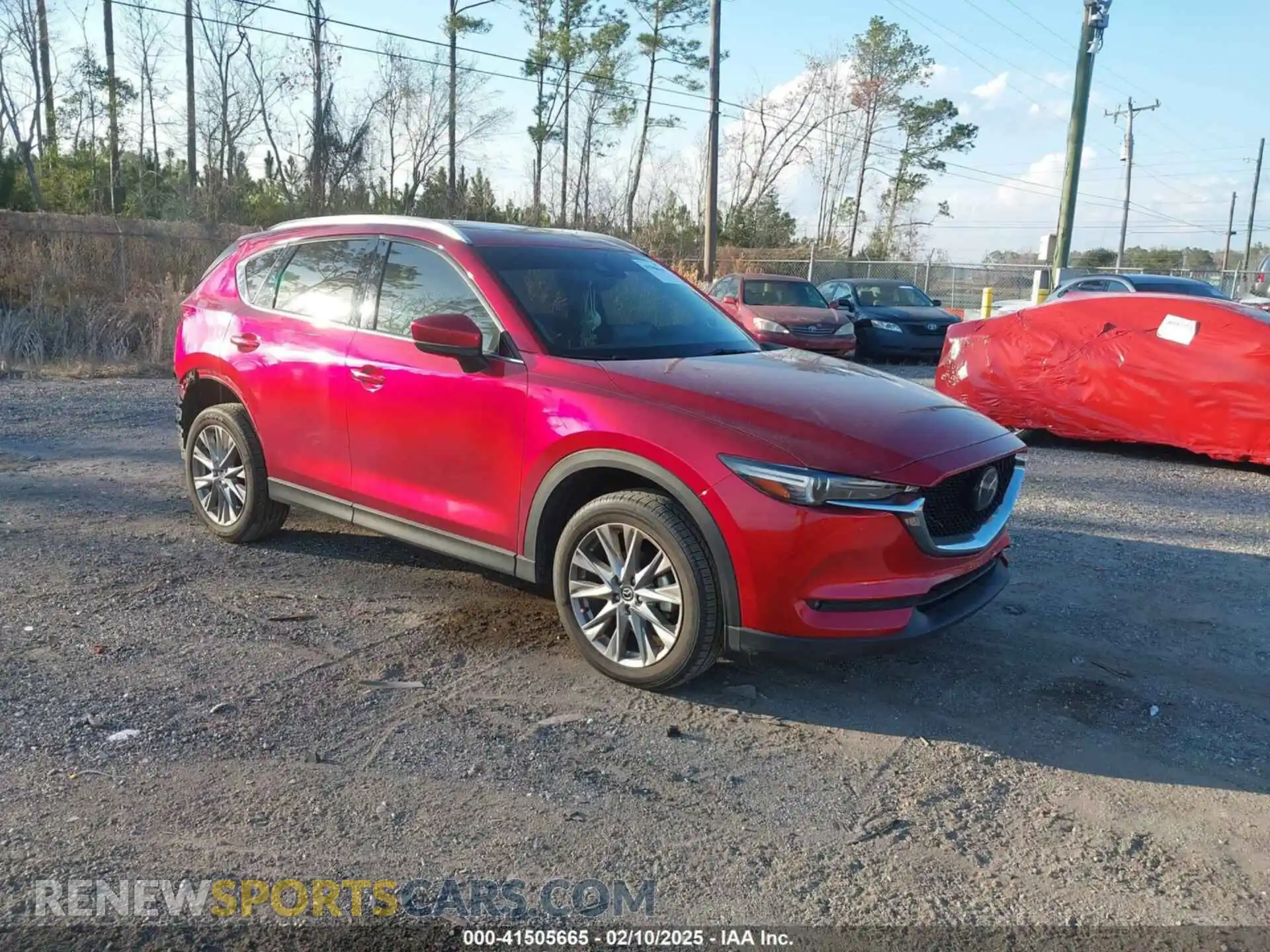 1 Photograph of a damaged car JM3KFBDM5M1451710 MAZDA CX-5 2021
