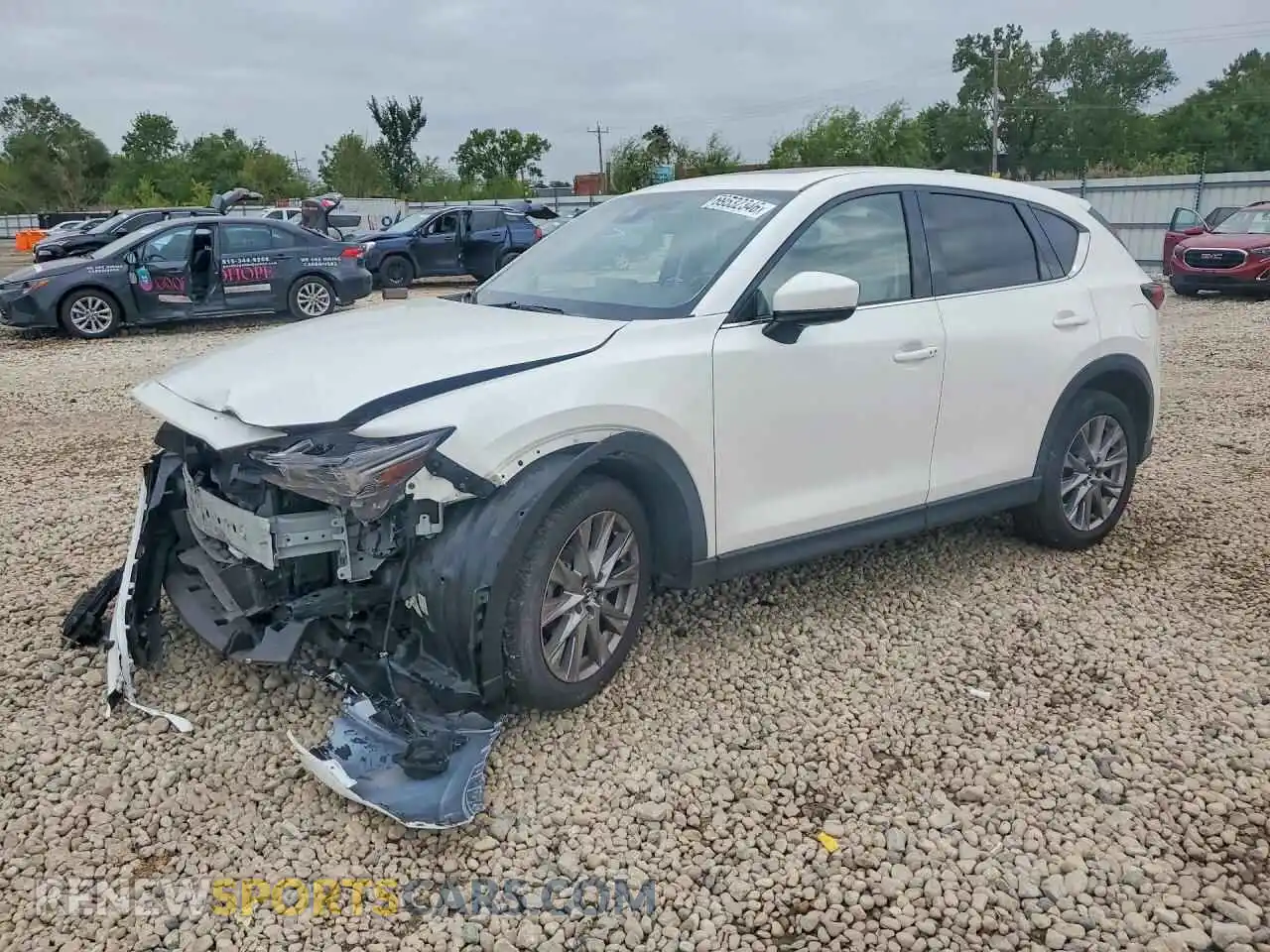 1 Photograph of a damaged car JM3KFBDM5M1477997 MAZDA CX-5 2021