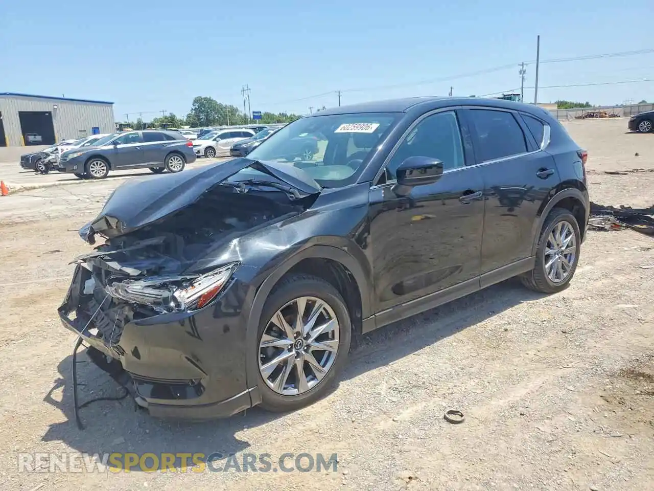 1 Photograph of a damaged car JM3KFBDM6M0414896 MAZDA CX-5 2021