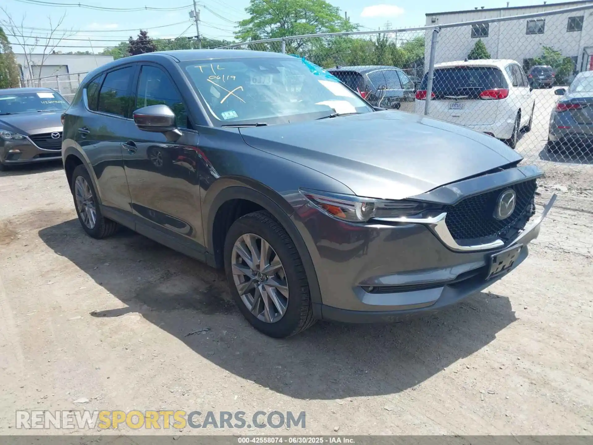 1 Photograph of a damaged car JM3KFBDM6M1340633 MAZDA CX-5 2021