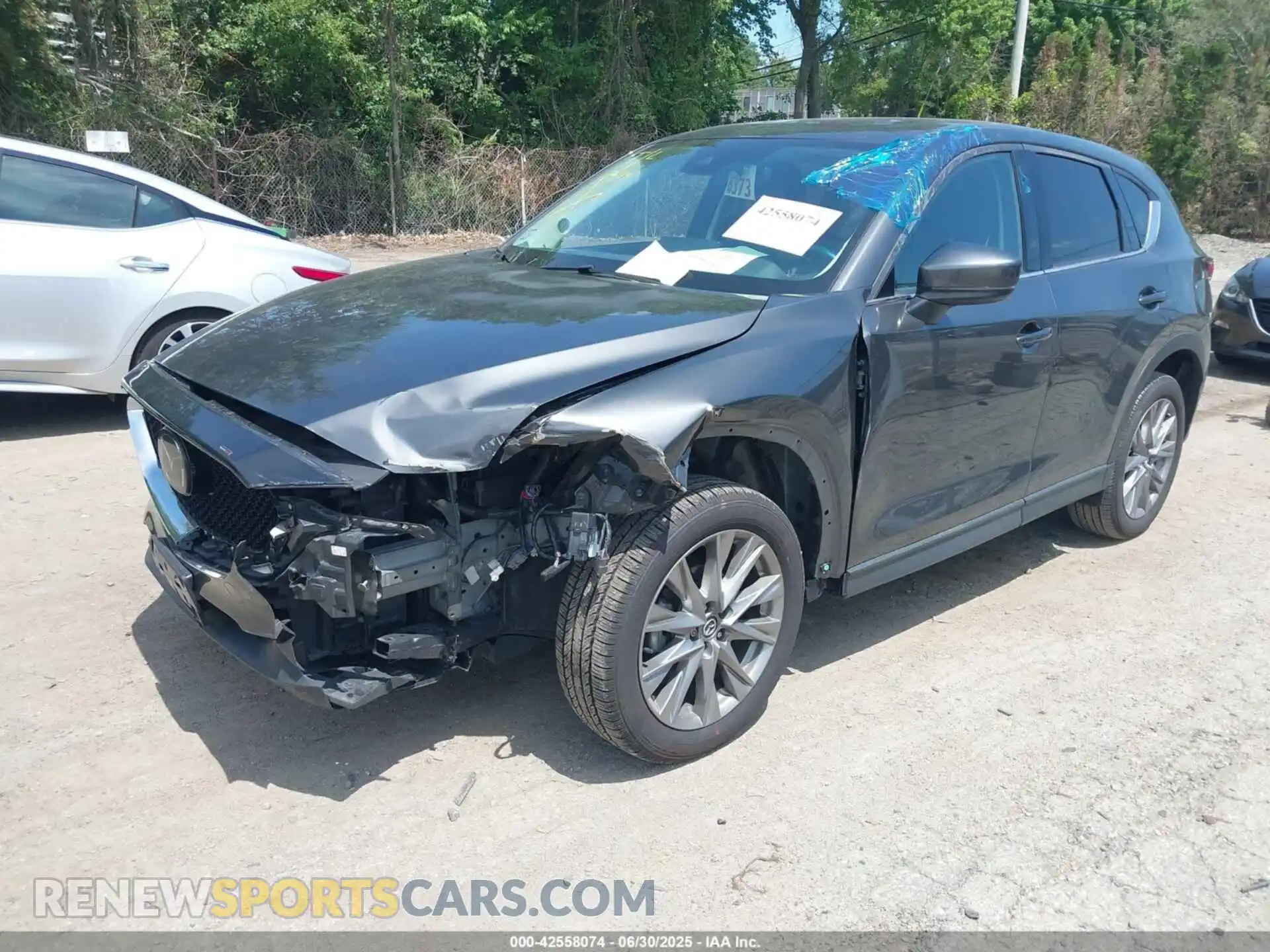 2 Photograph of a damaged car JM3KFBDM6M1340633 MAZDA CX-5 2021