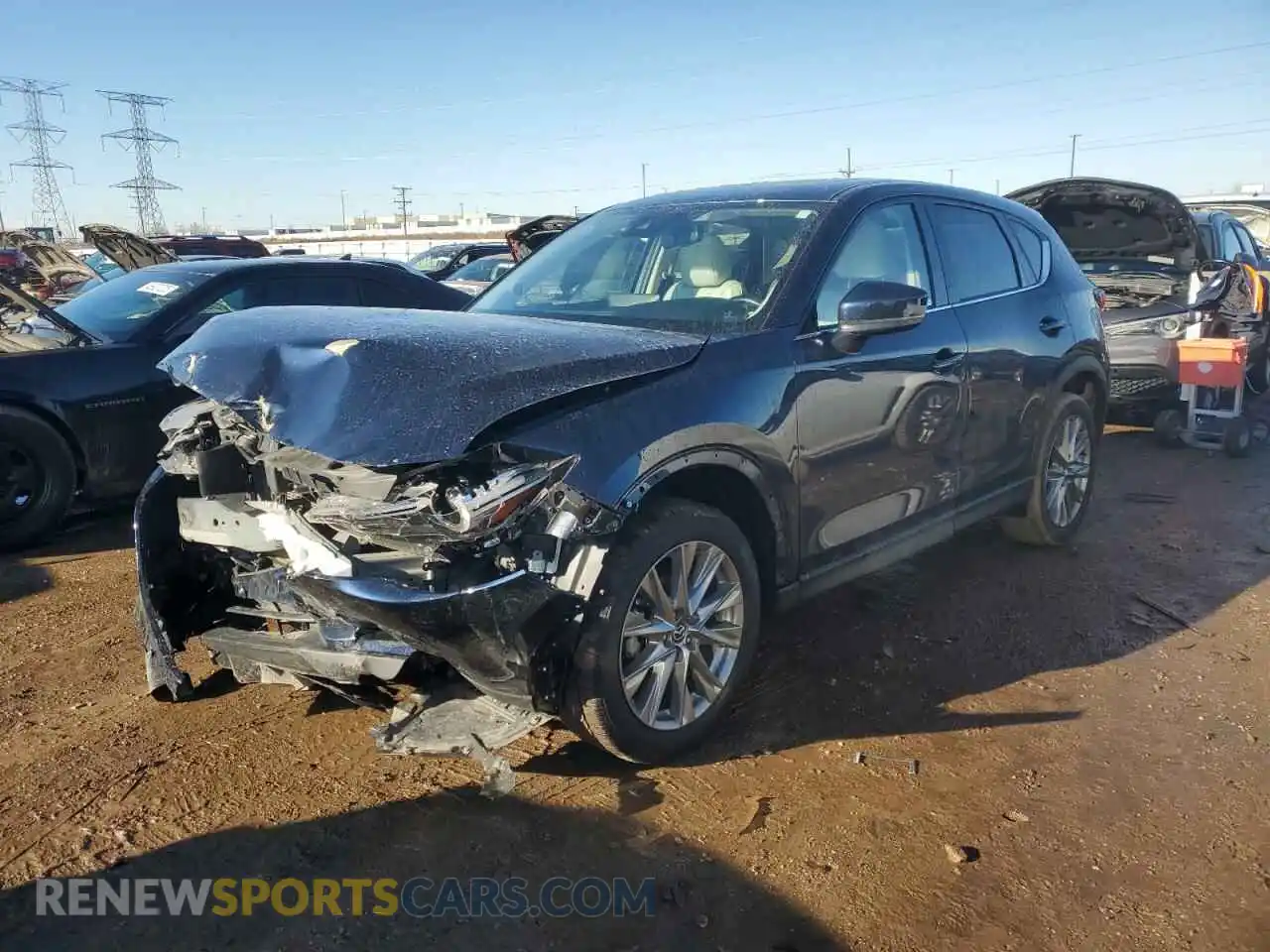 1 Photograph of a damaged car JM3KFBDM6M1499524 MAZDA CX-5 2021