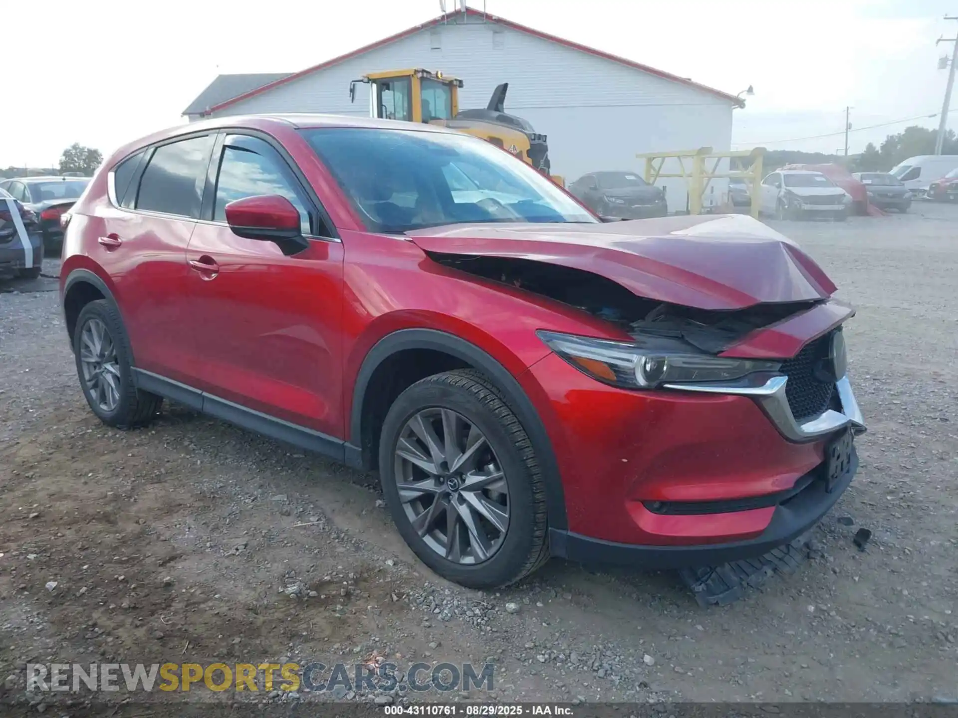 1 Photograph of a damaged car JM3KFBDM7M0357057 MAZDA CX-5 2021