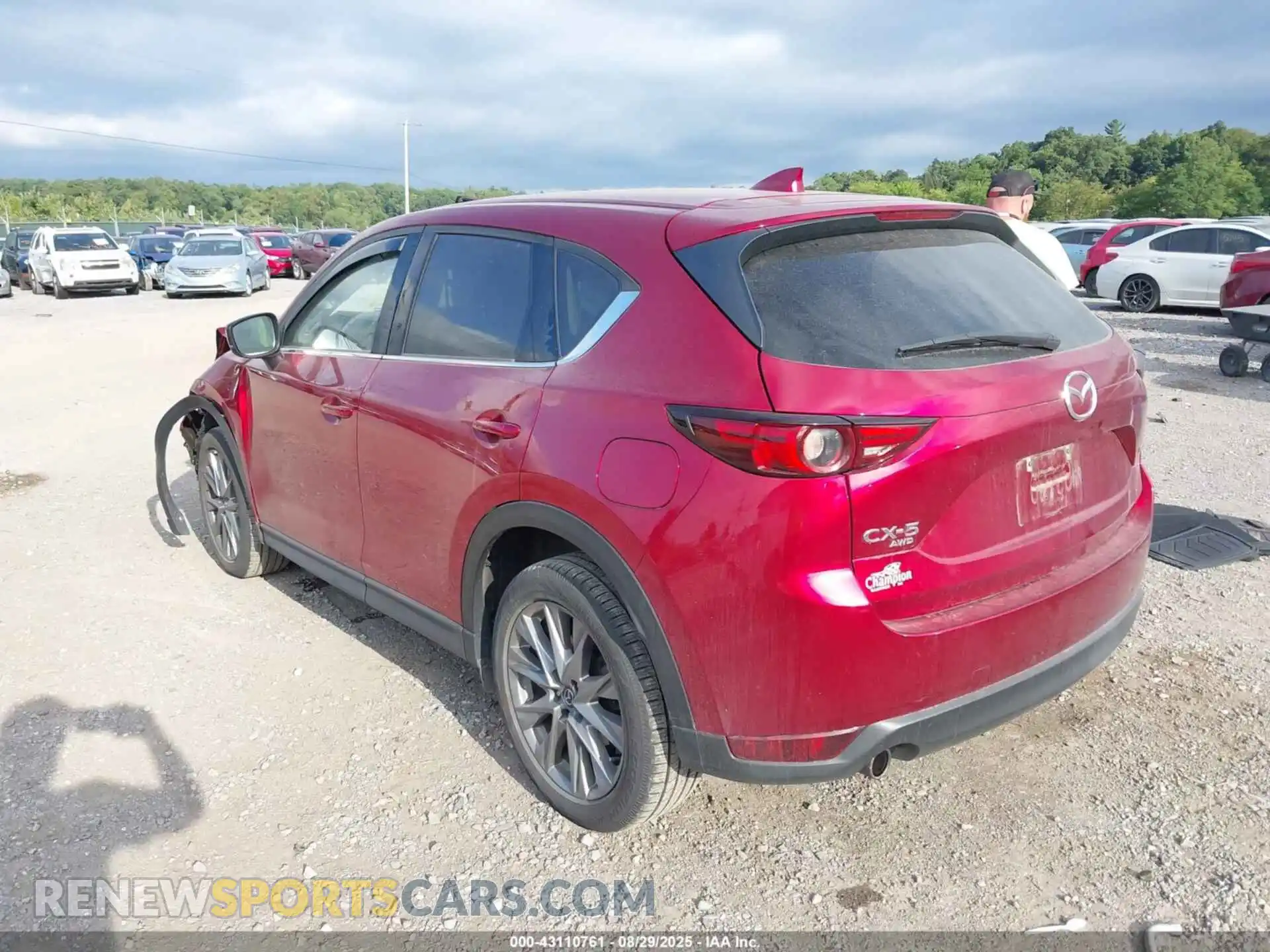 3 Photograph of a damaged car JM3KFBDM7M0357057 MAZDA CX-5 2021