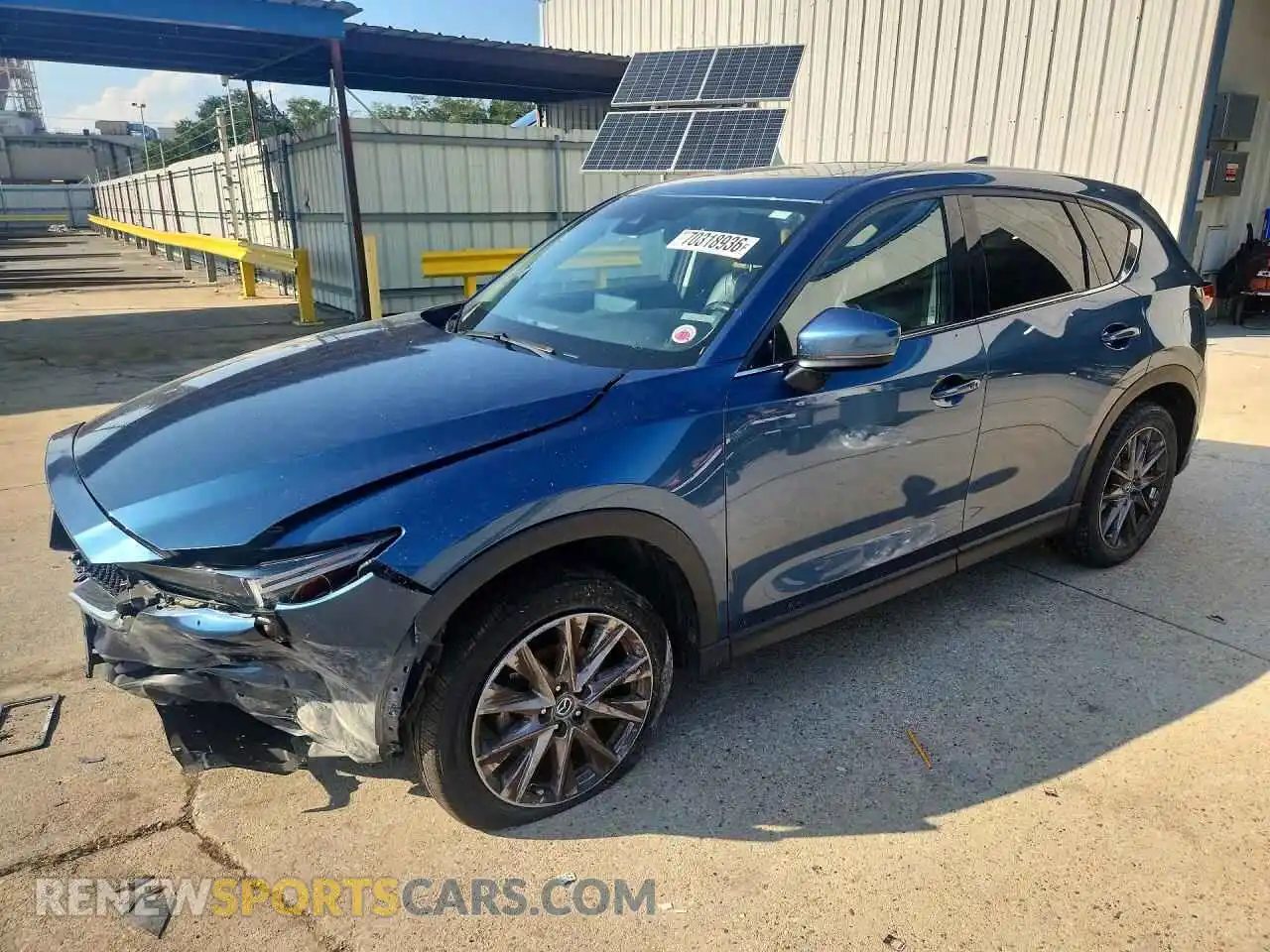 1 Photograph of a damaged car JM3KFBDM7M0389832 MAZDA CX-5 2021