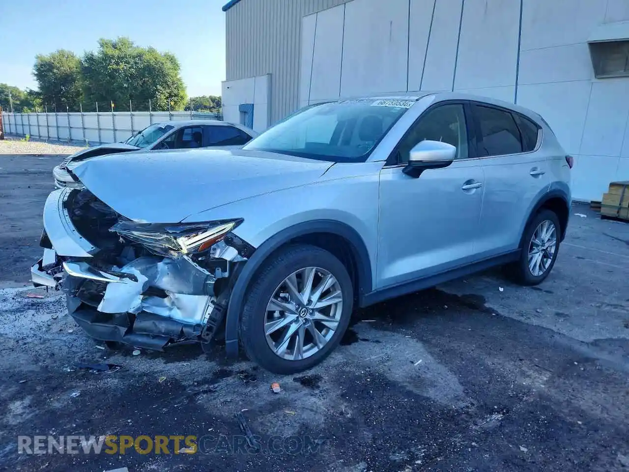 1 fotografías del automóvil dañado JM3KFBDM7M0405401 MAZDA CX-5 2021