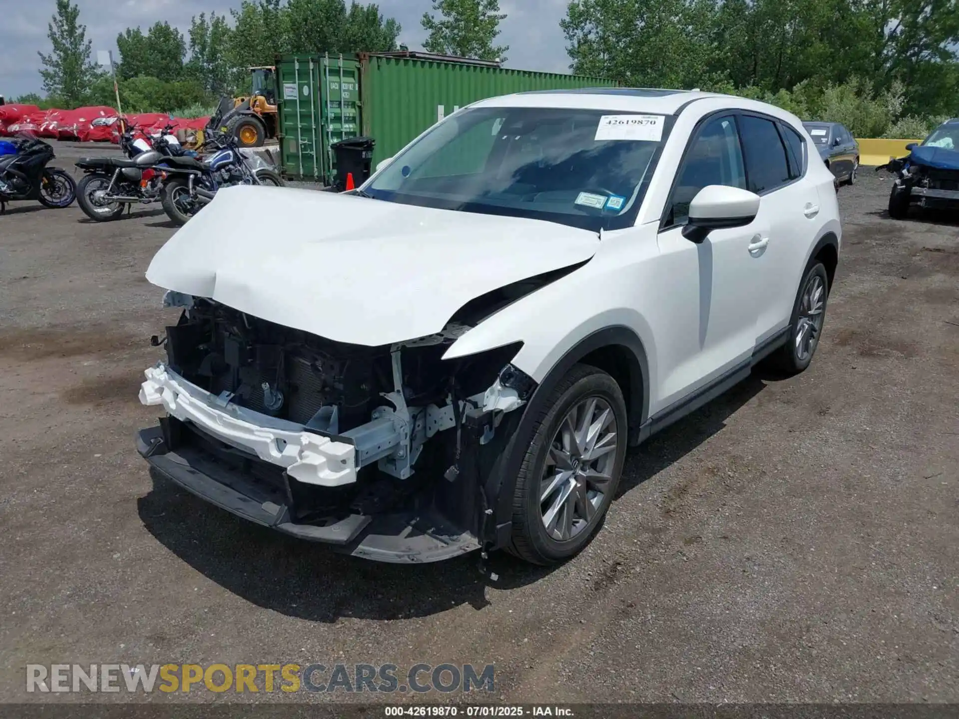 2 Photograph of a damaged car JM3KFBDM7M0434929 MAZDA CX-5 2021