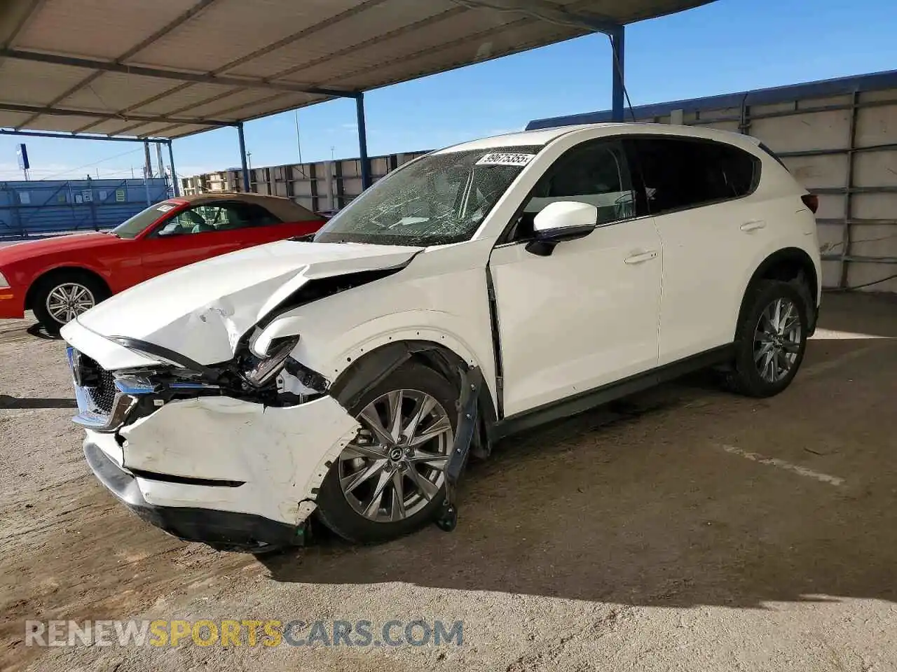 1 Photograph of a damaged car JM3KFBDM7M1457878 MAZDA CX-5 2021