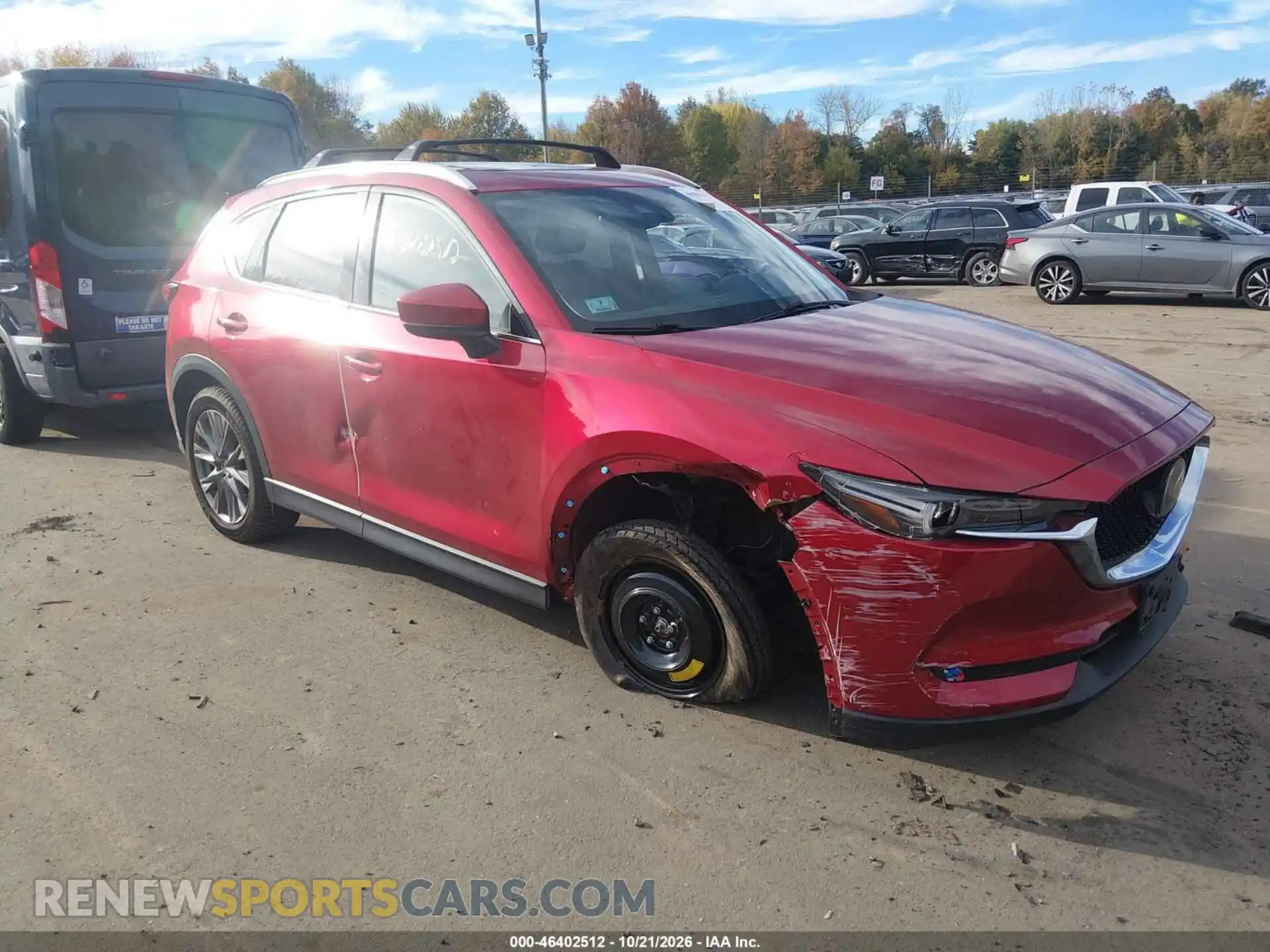 1 fotografías del automóvil dañado JM3KFBDM8M1303714 MAZDA CX-5 2021