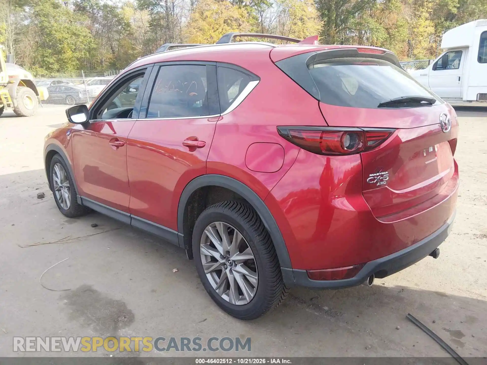 3 fotografías del automóvil dañado JM3KFBDM8M1303714 MAZDA CX-5 2021