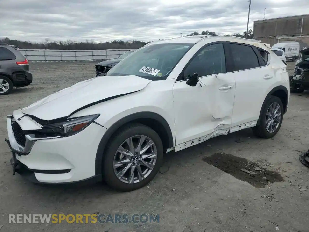 1 Photograph of a damaged car JM3KFBDM8M1431919 MAZDA CX-5 2021