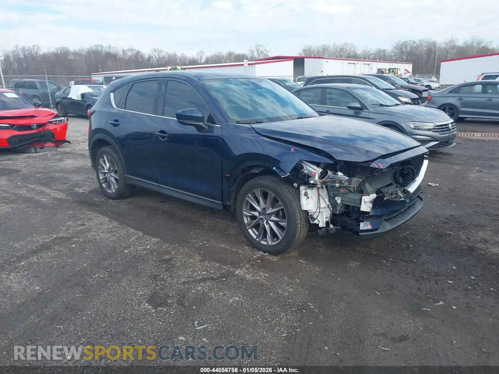 1 Photograph of a damaged car JM3KFBDM9M0304036 MAZDA CX-5 2021