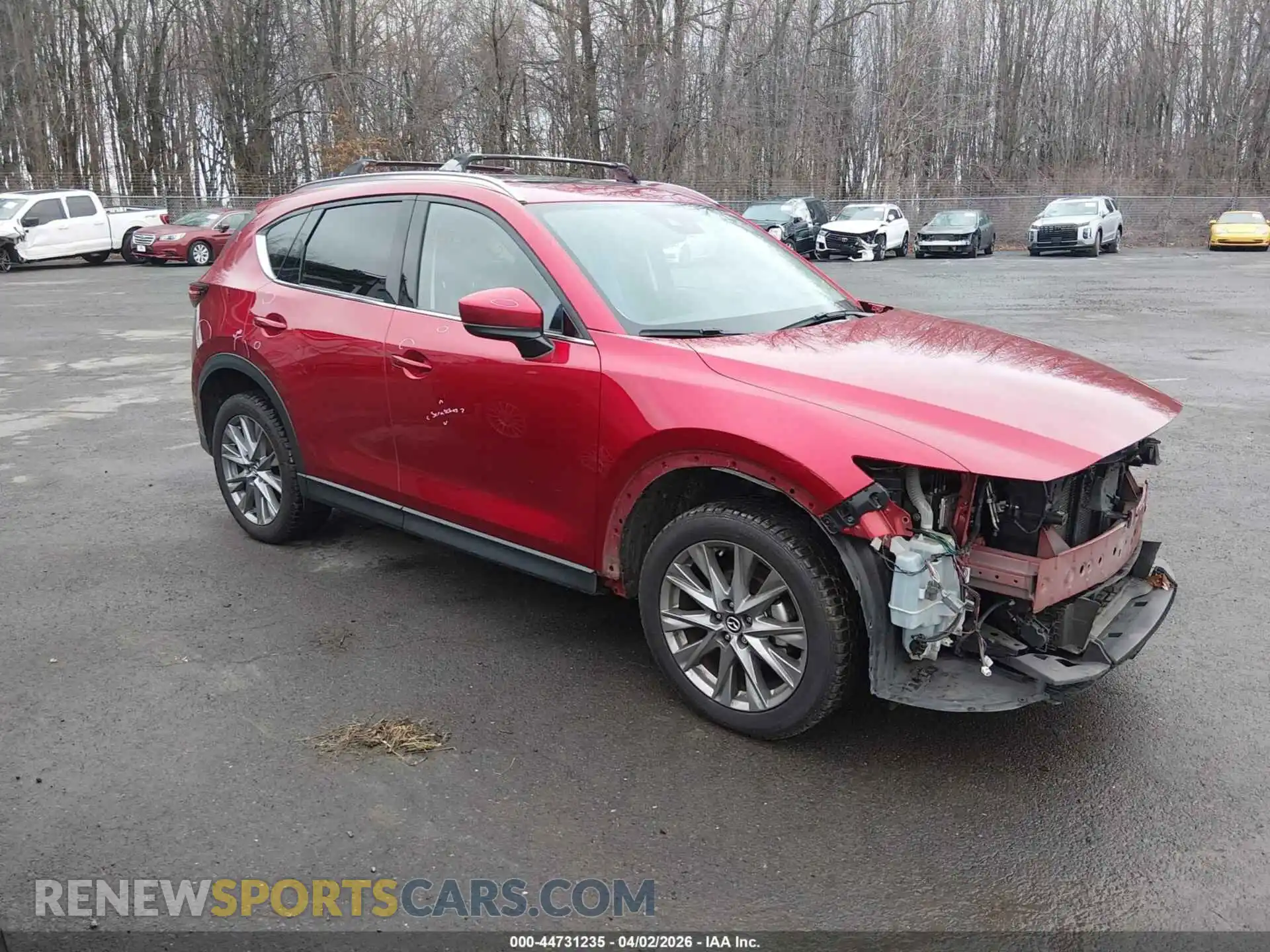 1 Photograph of a damaged car JM3KFBDM9M0315215 MAZDA CX-5 2021