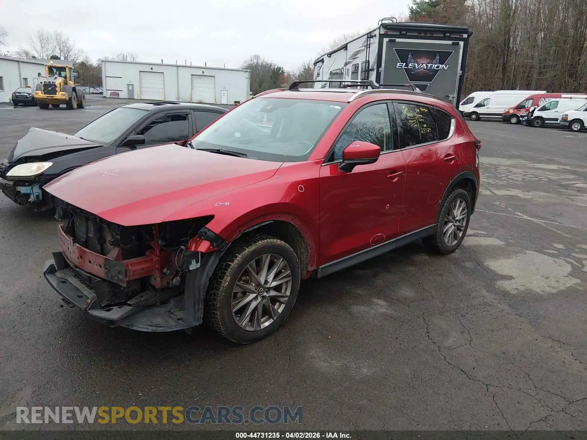 2 Photograph of a damaged car JM3KFBDM9M0315215 MAZDA CX-5 2021