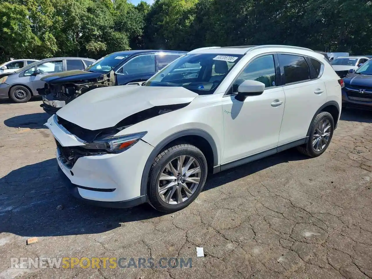 1 fotografías del automóvil dañado JM3KFBDM9M0432065 MAZDA CX-5 2021