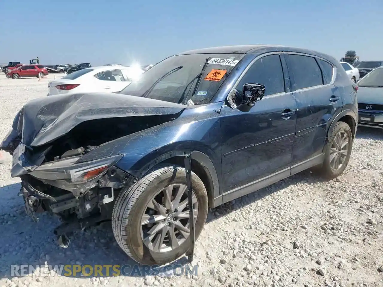 1 Photograph of a damaged car JM3KFBDM9M0462750 MAZDA CX-5 2021