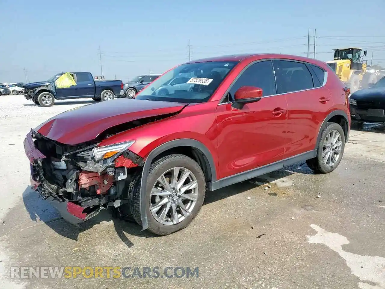 1 Photograph of a damaged car JM3KFBDM9M0490614 MAZDA CX-5 2021