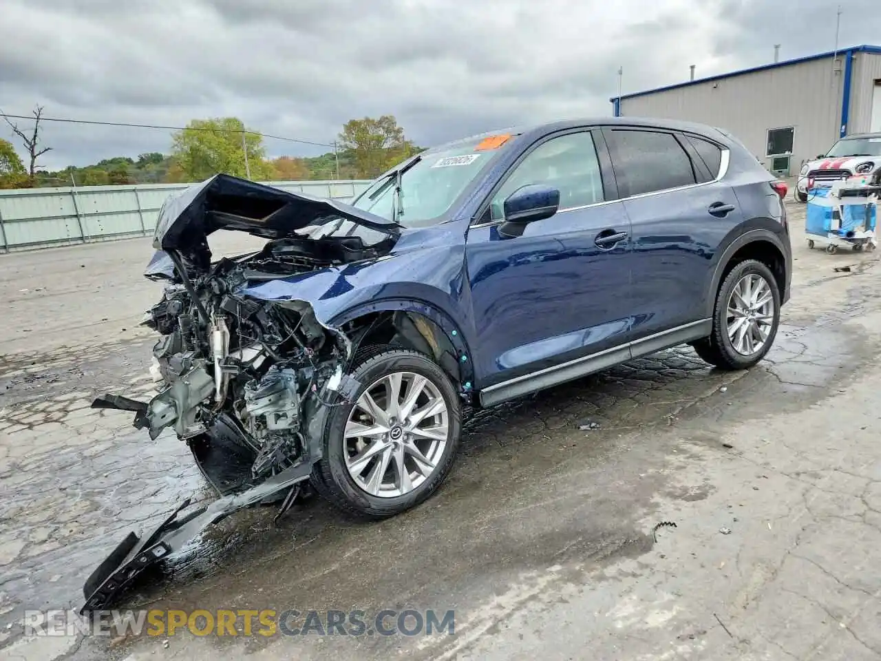 1 Photograph of a damaged car JM3KFBDM9M0491052 MAZDA CX-5 2021