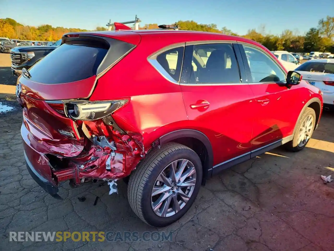 3 Photograph of a damaged car JM3KFBDM9M1335765 MAZDA CX-5 2021