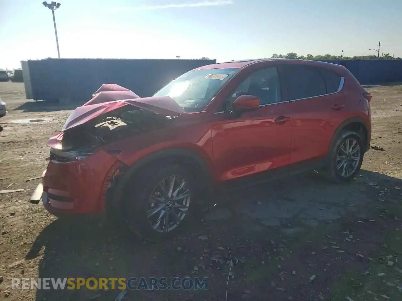 1 Photograph of a damaged car JM3KFBDM9M1366157 MAZDA CX-5 2021