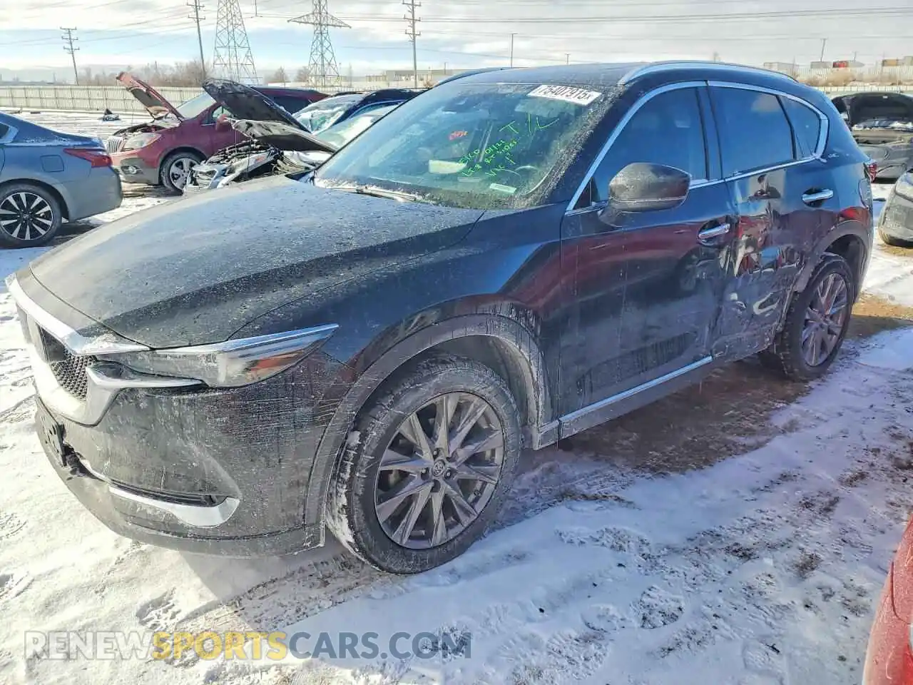 1 Photograph of a damaged car JM3KFBDM9M1407242 MAZDA CX-5 2021