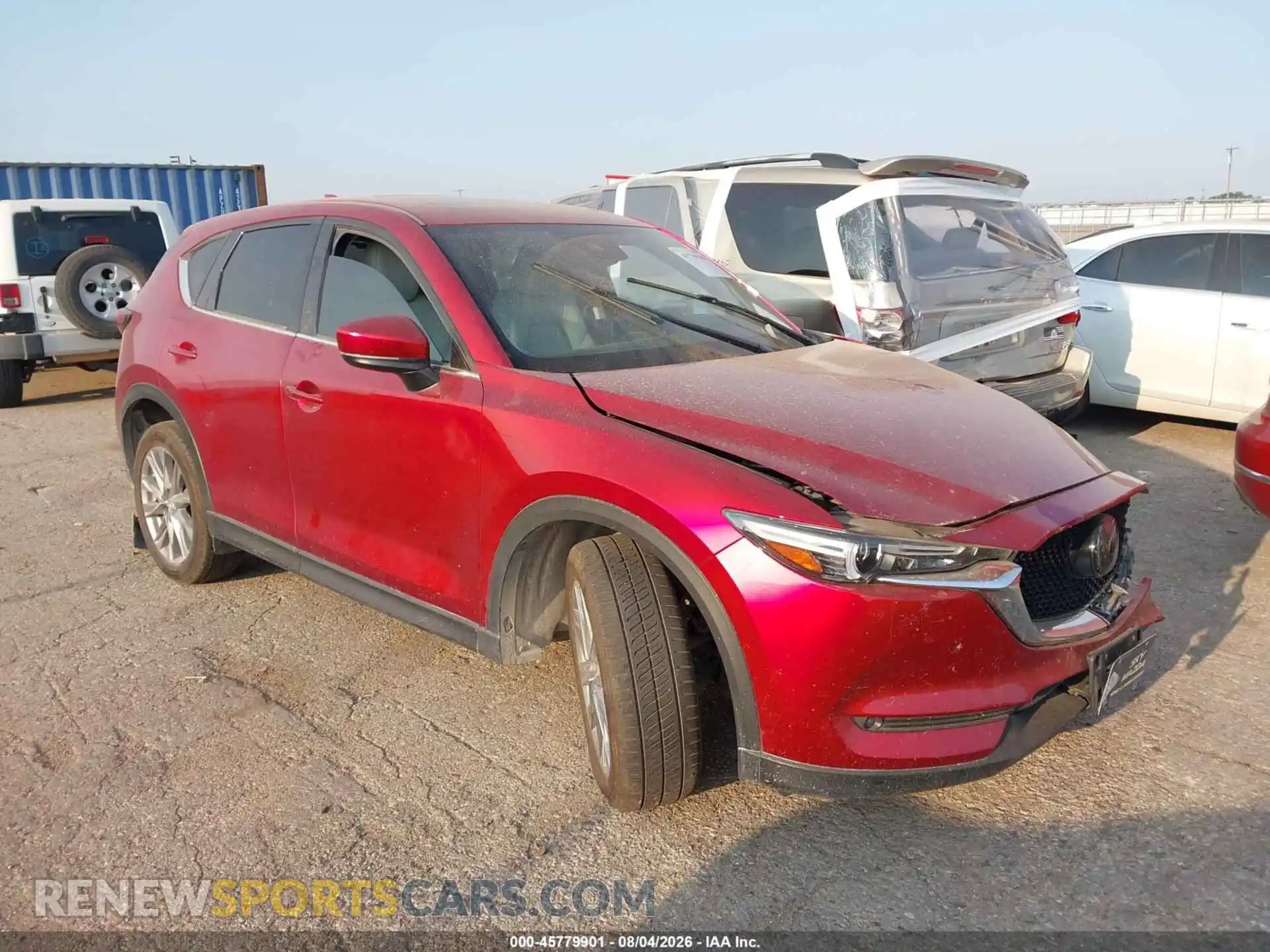 1 Photograph of a damaged car JM3KFBDMXM0435671 MAZDA CX-5 2021