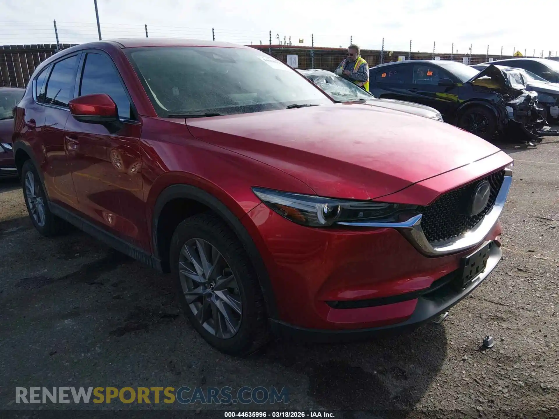1 Photograph of a damaged car JM3KFBDMXM1353465 MAZDA CX-5 2021