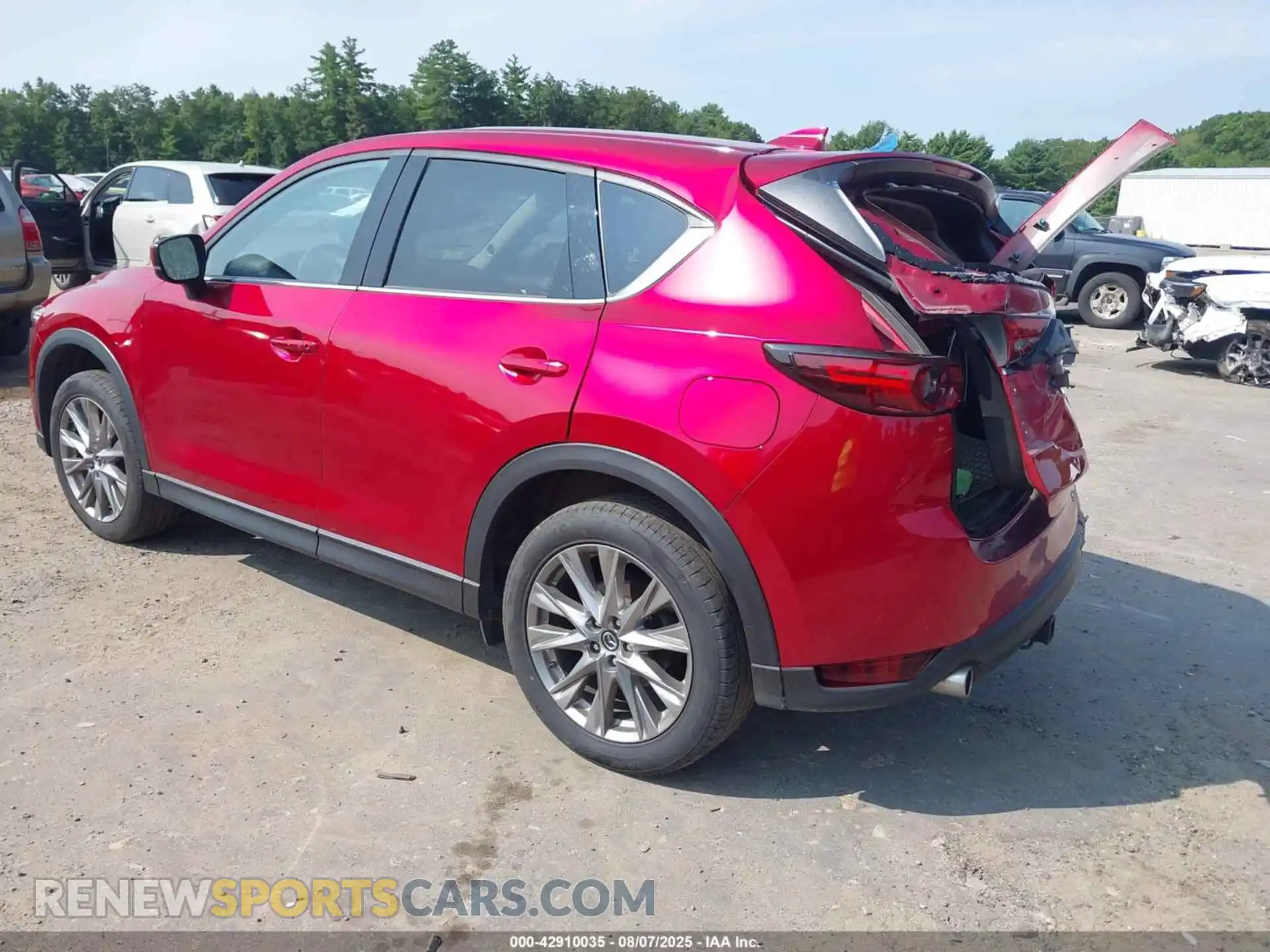 3 Photograph of a damaged car JM3KFBDMXM1430223 MAZDA CX-5 2021