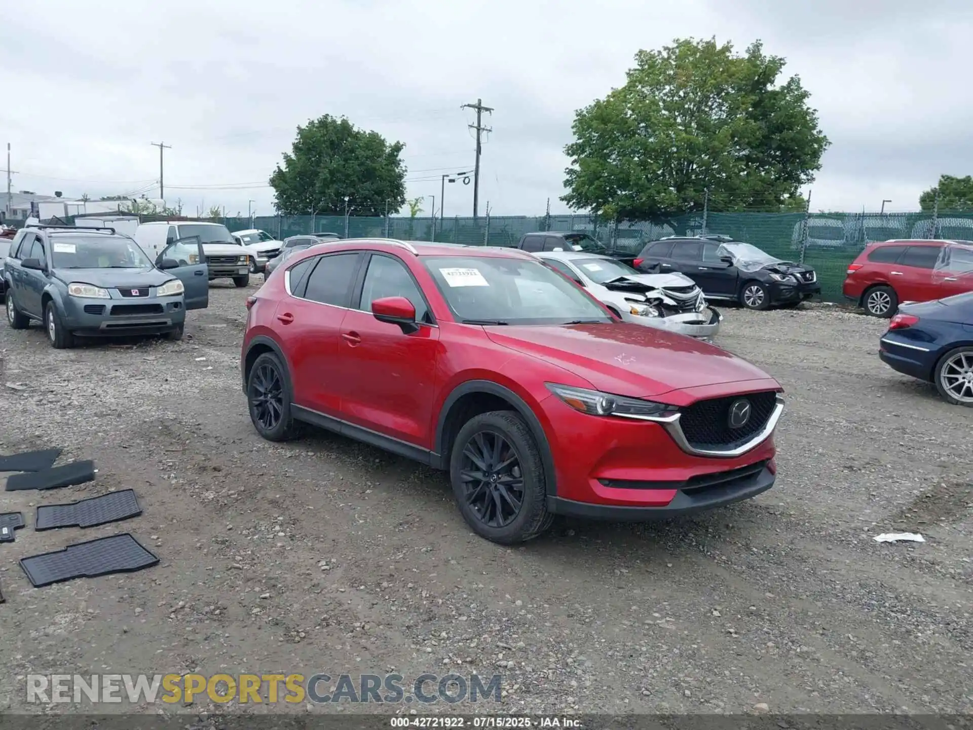 1 Photograph of a damaged car JM3KFBDMXM1441335 MAZDA CX-5 2021