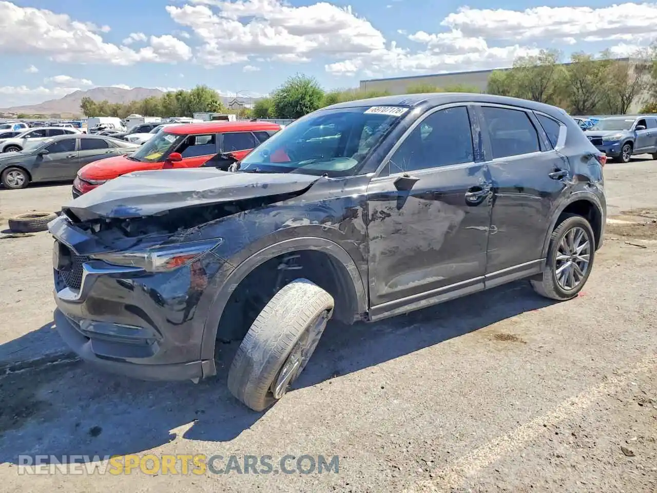 1 Photograph of a damaged car JM3KFBDMXM1494861 MAZDA CX-5 2021