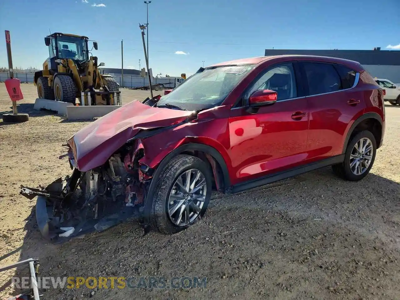 1 Photograph of a damaged car JM3KFBDY9M0423398 MAZDA CX-5 2021