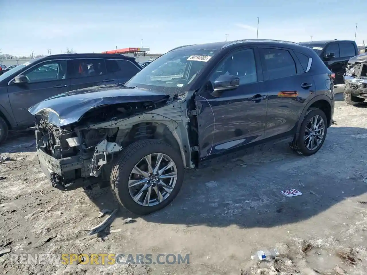 1 Photograph of a damaged car JM3KFBEY0M0410019 MAZDA CX-5 2021