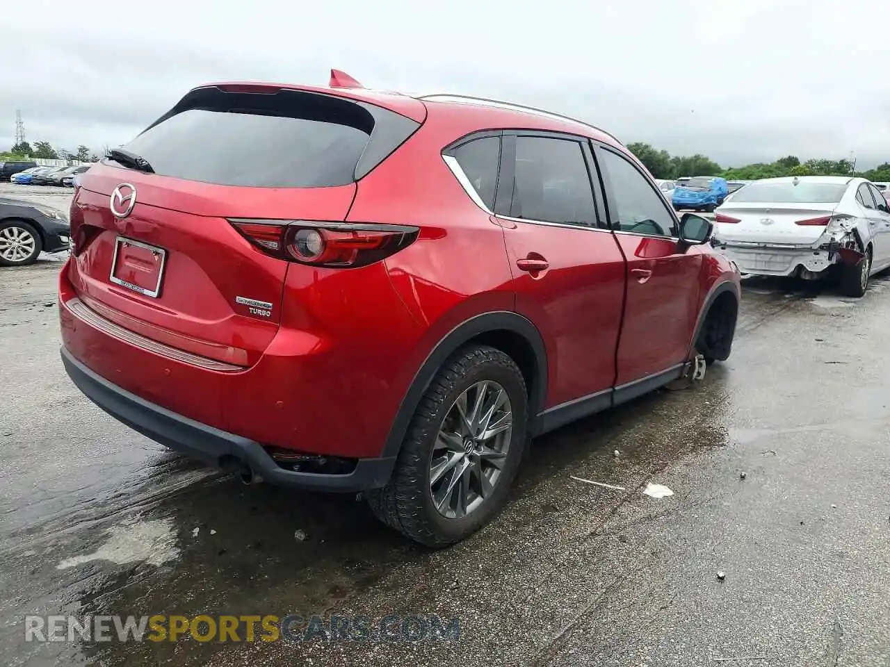 3 Photograph of a damaged car JM3KFBEY1M0302010 MAZDA CX-5 2021