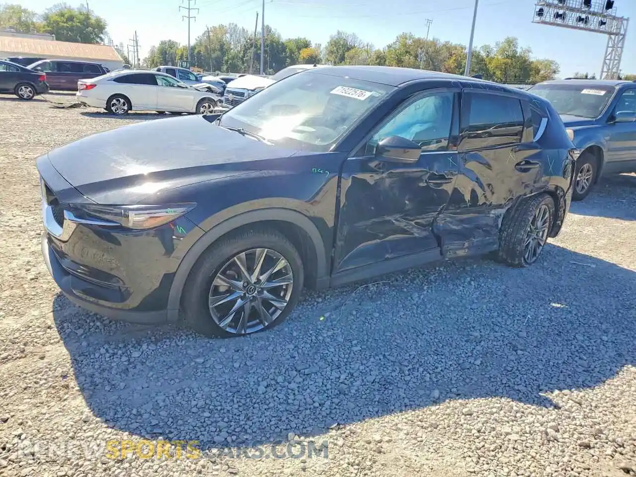 1 fotografías del automóvil dañado JM3KFBEY1M0346136 MAZDA CX-5 2021