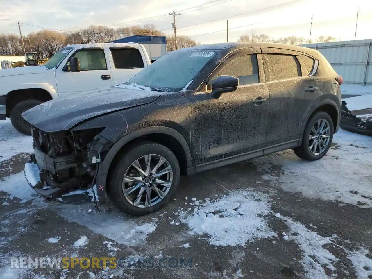 1 Photograph of a damaged car JM3KFBEY1M0374972 MAZDA CX-5 2021