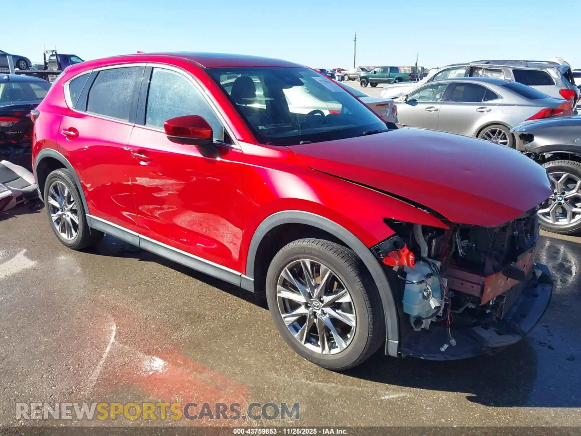 1 Photograph of a damaged car JM3KFBEY4M0400545 MAZDA CX-5 2021