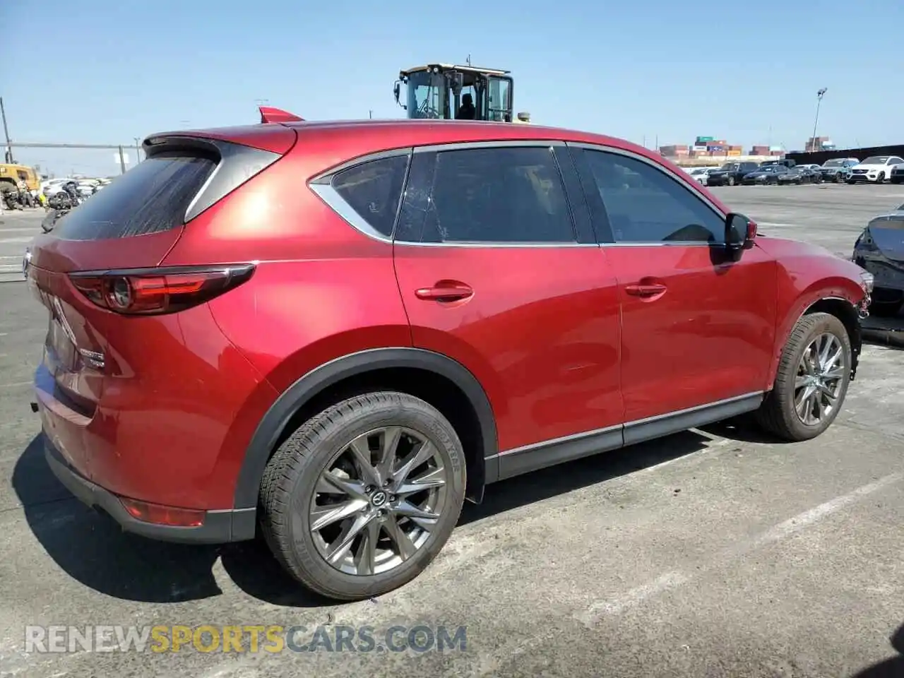 3 fotografías del automóvil dañado JM3KFBEY5M0347080 MAZDA CX-5 2021