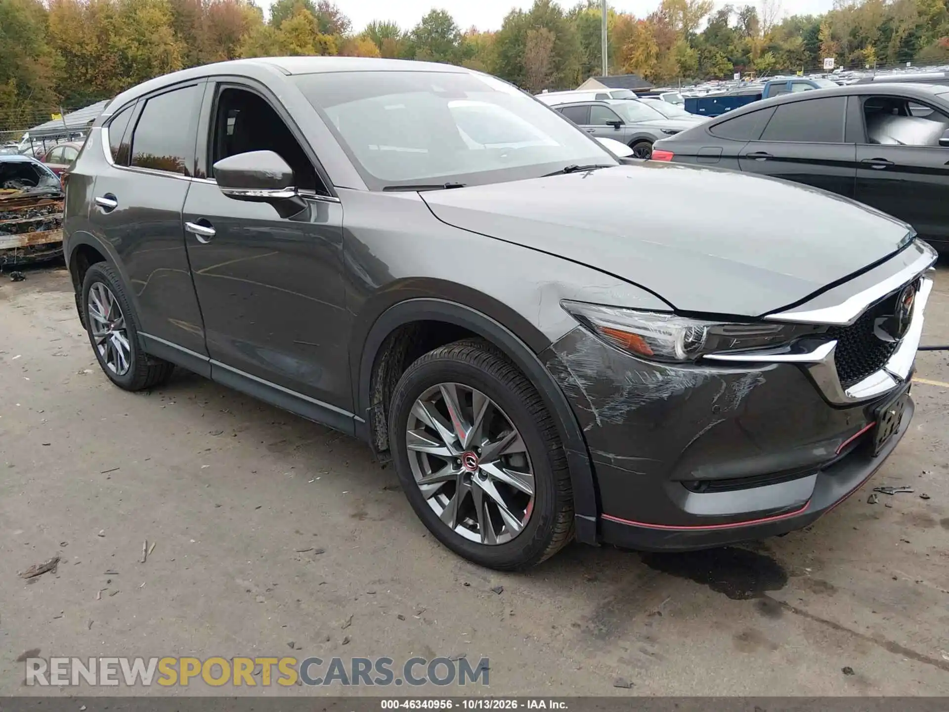 1 Photograph of a damaged car JM3KFBEY5M0381763 MAZDA CX-5 2021