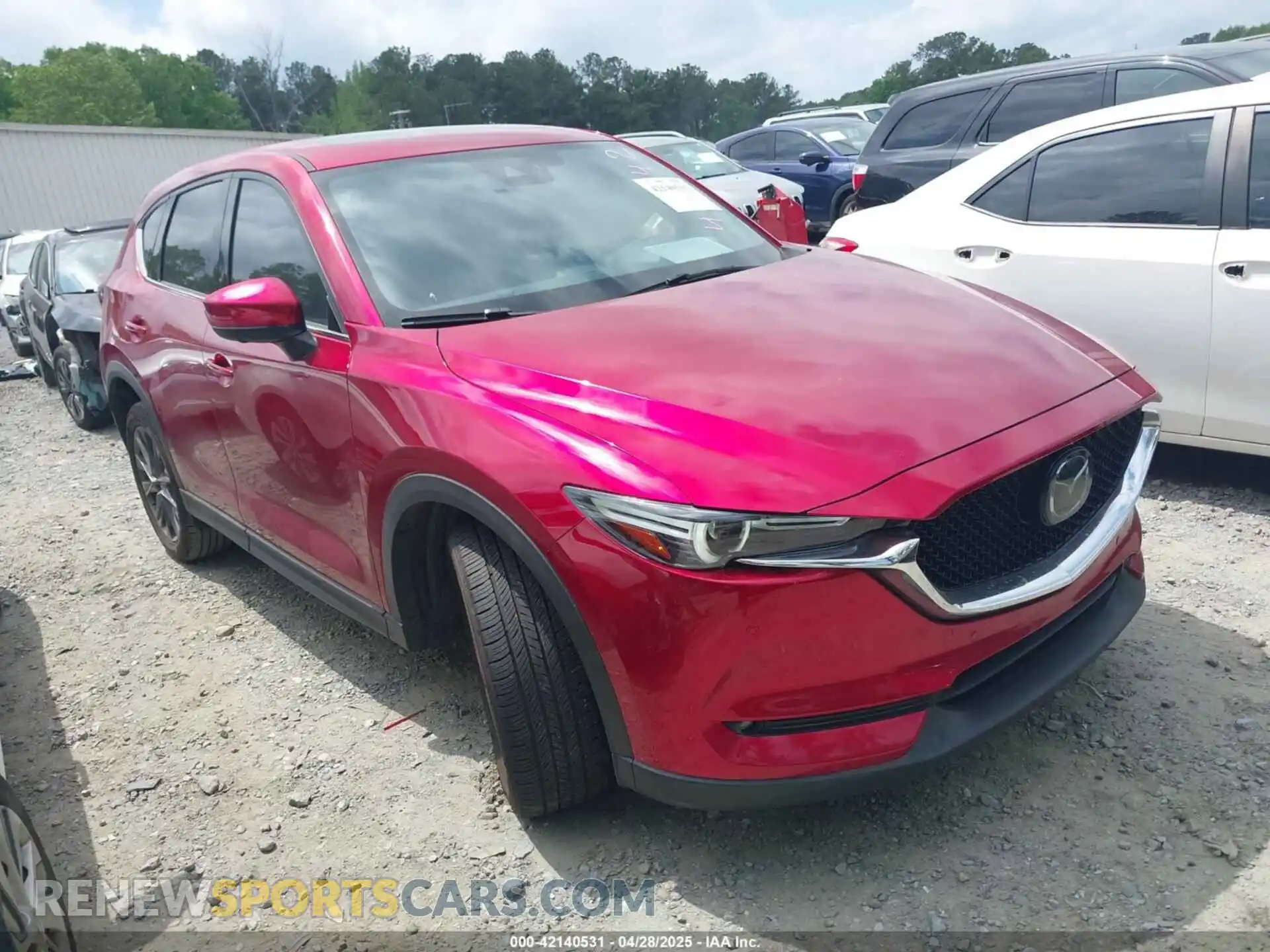 1 Photograph of a damaged car JM3KFBEY6M0419842 MAZDA CX-5 2021